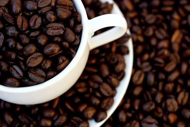 Download Wallpapers 3840x2400 White, Brown, Coffee, Corn, Cup ...