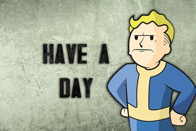Fallout Vault Boy: Have A Day Wallpapers   Imgur