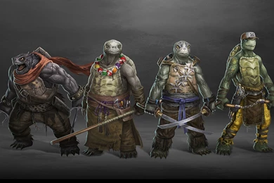 Realistic' TMNT (xpost From /r/ComicWalls) [1920x1080] : Wallpapers