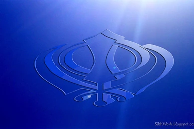 KHANDA IN LIGHT WALLPAPER