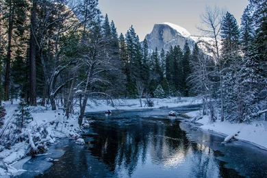 Free Yosemite Winter Wallpapers High Definition @9O1 « Wallx