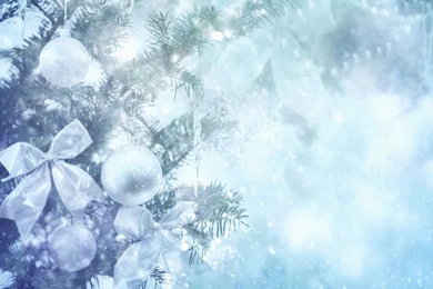 Silver Christmas Three Wallpapers, Silver Christmas Three ...