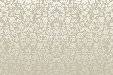 Seamless Damask Pattern Silver/Gold Wallpaper" Stock Image And ...