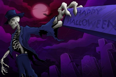 Halloween Scary Skeleton >> HD Wallpaper, Get It Now!