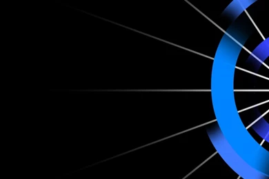 Samsung Galaxy K Zoom Wallpaper: Black Abstract Blue Mobile ...