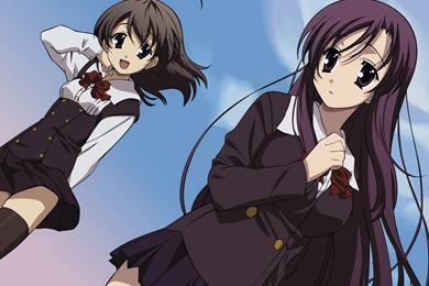 Wallpapers Anime Tattoo Girl School Days 1280x960