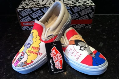 DeviantArt: More Like Roger American Dad Vans 2 By VeryBadThing