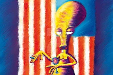 Roger American Dad By Magamya On DeviantArt