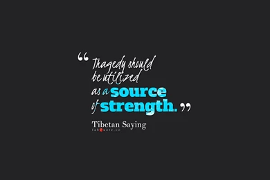 Tibetan Saying About Strength Widescreen Wallpapers