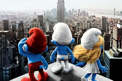 The Smurfs (2011) Movie HD Desktop Wallpapers : Widescreen : High ...
