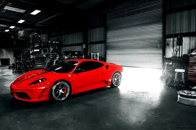 Ferrari F430 Garage Hd Wallpapers