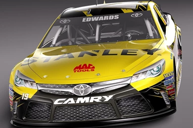 3D Model: Nascar Toyota Camry Stanley Carl Edwards 2015 CGriver ...
