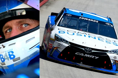 Carl Edwards Survives Crash filled Bristol Race For First Cup ...