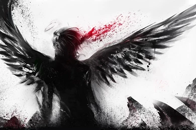 FALLEN ANGEL WALLPAPER   (