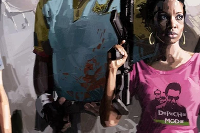 Left 4 Dead 2, Machine Gun   Wallpapers – Yoyowall.com