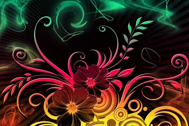 Colorful Flower Party Desktop Wallpapers