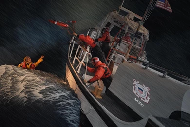 Rescue At Sea Wallpapers   (