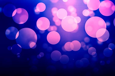 Wallpapers For Computer Free, Purple Bokeh On Blue Backgrounds ...