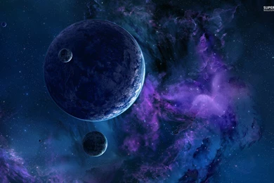 Purple Space Galaxy Wallpapers