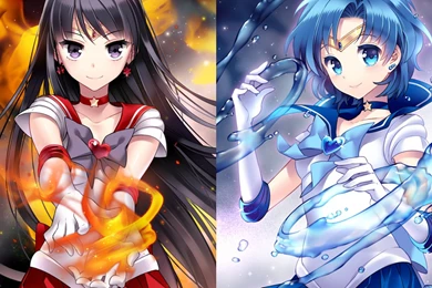 Fire   Winx Club & Sailor Scouts Wallpapers (36719909)   Fanpop