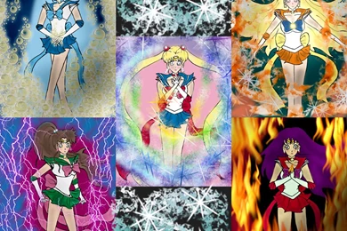 Sailor Scouts Wallpapers   Bing Images