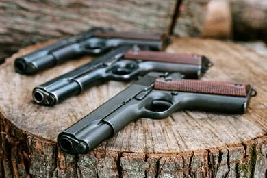 Colt 1911 Pistol Wallpapers HD Download For Desktop High Quality