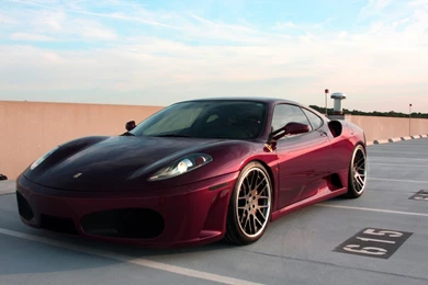 Download The Maroon Ferrari F430 Wallpaper, Maroon Ferrari F430 ...