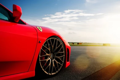 Cars Sunlight Ferrari F430 Wallpapers