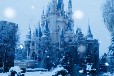 Snow Transforms Tokyo Disney Resort Into A Winter Wonderland ...