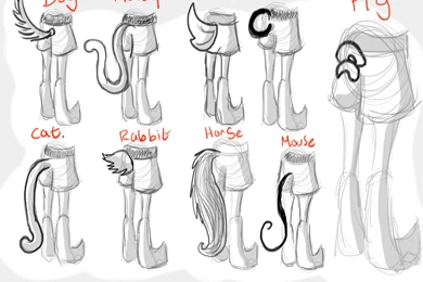 Toontown  Tails. By Swaggerpede On DeviantArt