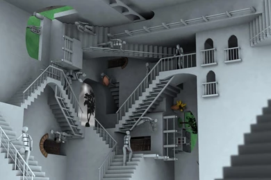 Desktop Wallpapers · Gallery · 3D Art · 3d Optical Illusion