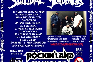 SUICIDAL TENDENCIES Thrash Metal Heavy Poster F_PNG Wallpapers ...