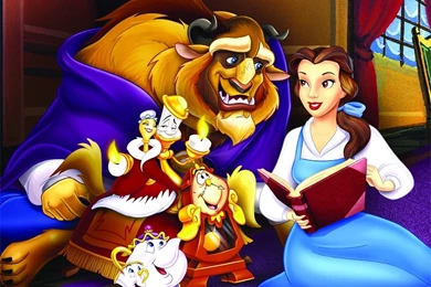 Beauty And The Beast HD Backgrounds For IPod   Cartoons Wallpapers