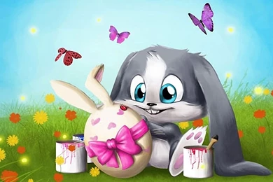 Easter Bunny Desktop Wallpapers   Wallpapers Cave