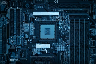 Download 1920x1080 HD Wallpapers Processor Chip Motherboard Dark ...