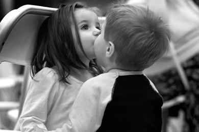 Lovely Cute Kiss