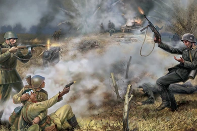 1920x1080 Russian, War, The Germans, Field, Tank, The Ussr, The ...