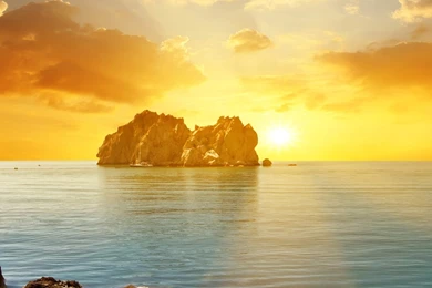 Unique Coast At Dusk iPhone 6 Plus Wallpapers