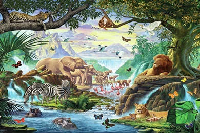 AFRICAN WILDLIFE WALLPAPER   (