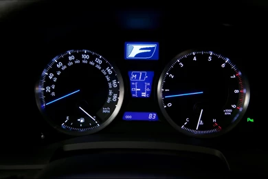 2010 Lexus IS F   Gauges   1920x1440   Wallpapers