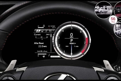 2014 Lexus IS F SPORT   Interior