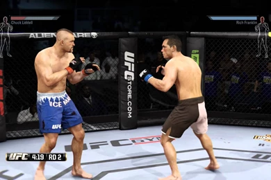 EA Sports UFC   Chuck Liddell VS Rich Franklin   YouTube