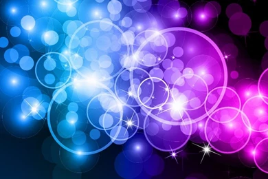Bokeh Circles Abstract Background Vector Graphic : Desktop And ...