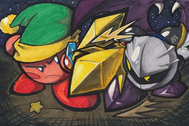 Kirby Super Star OST (SNES)  Meta Knight's Revenge: Meta Knight ...