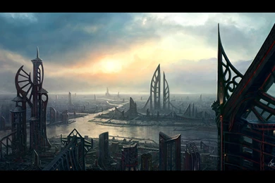 Wallpapers Sci Fi City X Id 2560x1600