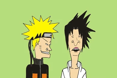 Cartoons Funny Naruto Shippuden Parody Beavis Butthead Beavis And ...