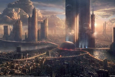 Download Wallpapers, Download 2560x1440 Buildings Artwork Marco ...