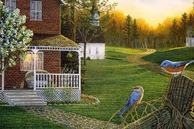 Country Home Porch (id: 52231) – BUZZERG