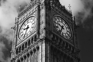 Big Ben London Black And White Android Wallpapers Free Download