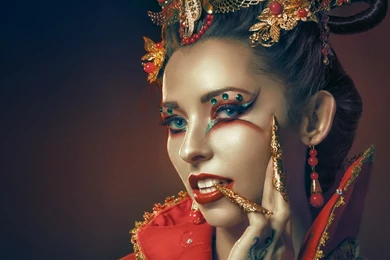 Fashion Girl, Portrait, Makeup Wallpaper,Fashion HD Wallpaper,Girl ...